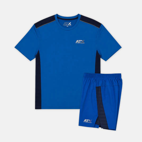 Juniors Cascade T-Shirt / Shorts Set - Dark Blue/Navy