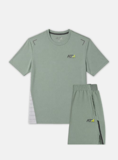 Granite Drift Twin-Set - Green/Grey