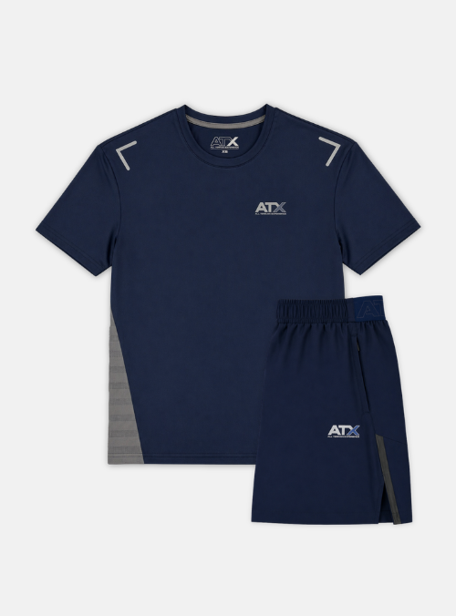 Granite Drift Twin-Set - Navy/Dark Grey