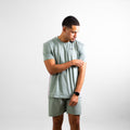 Granite T-Shirt – Grey/Green