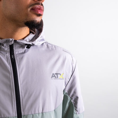 Boulder Track Jacket - Grey/Green