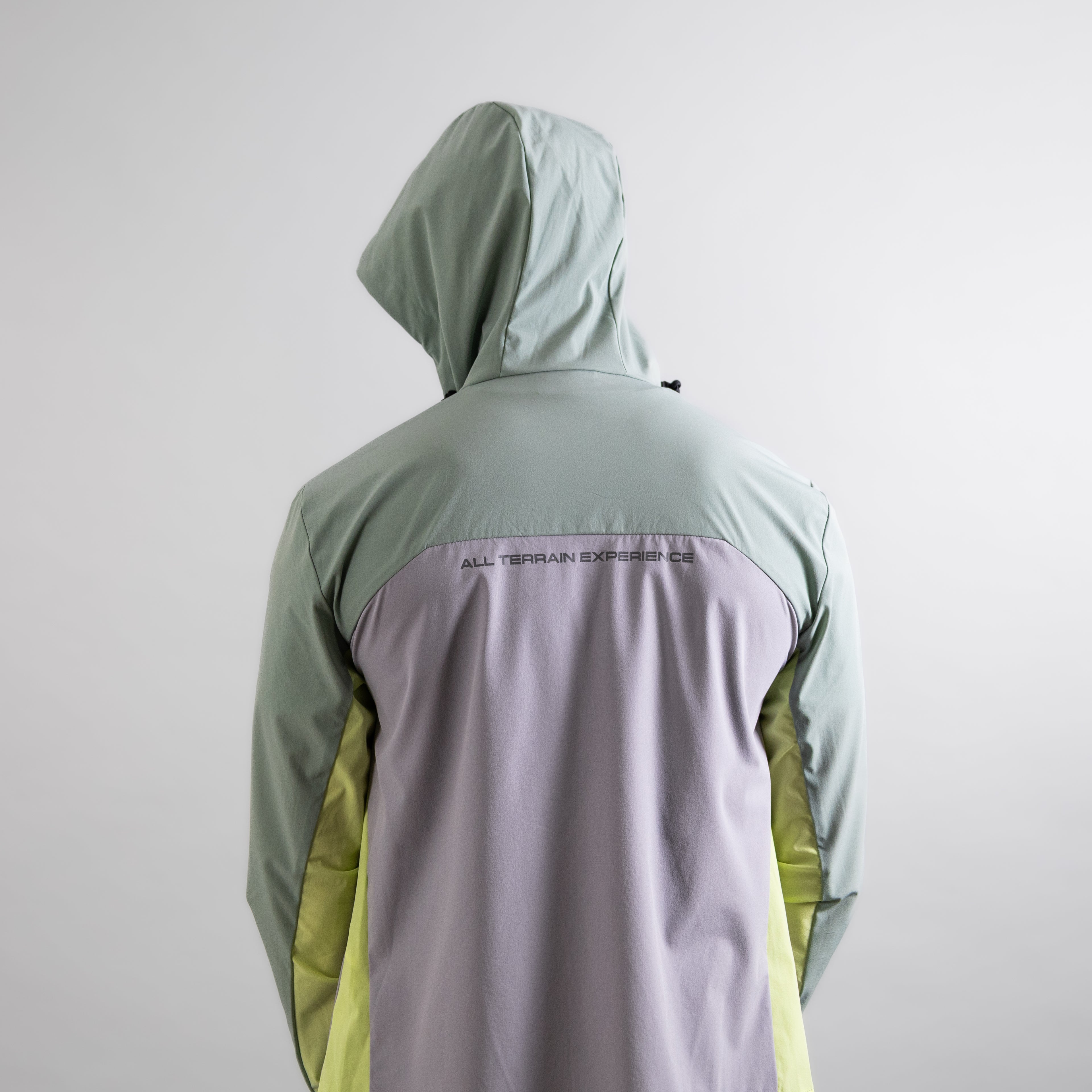 Horizon Track Jacket - Green/Grey