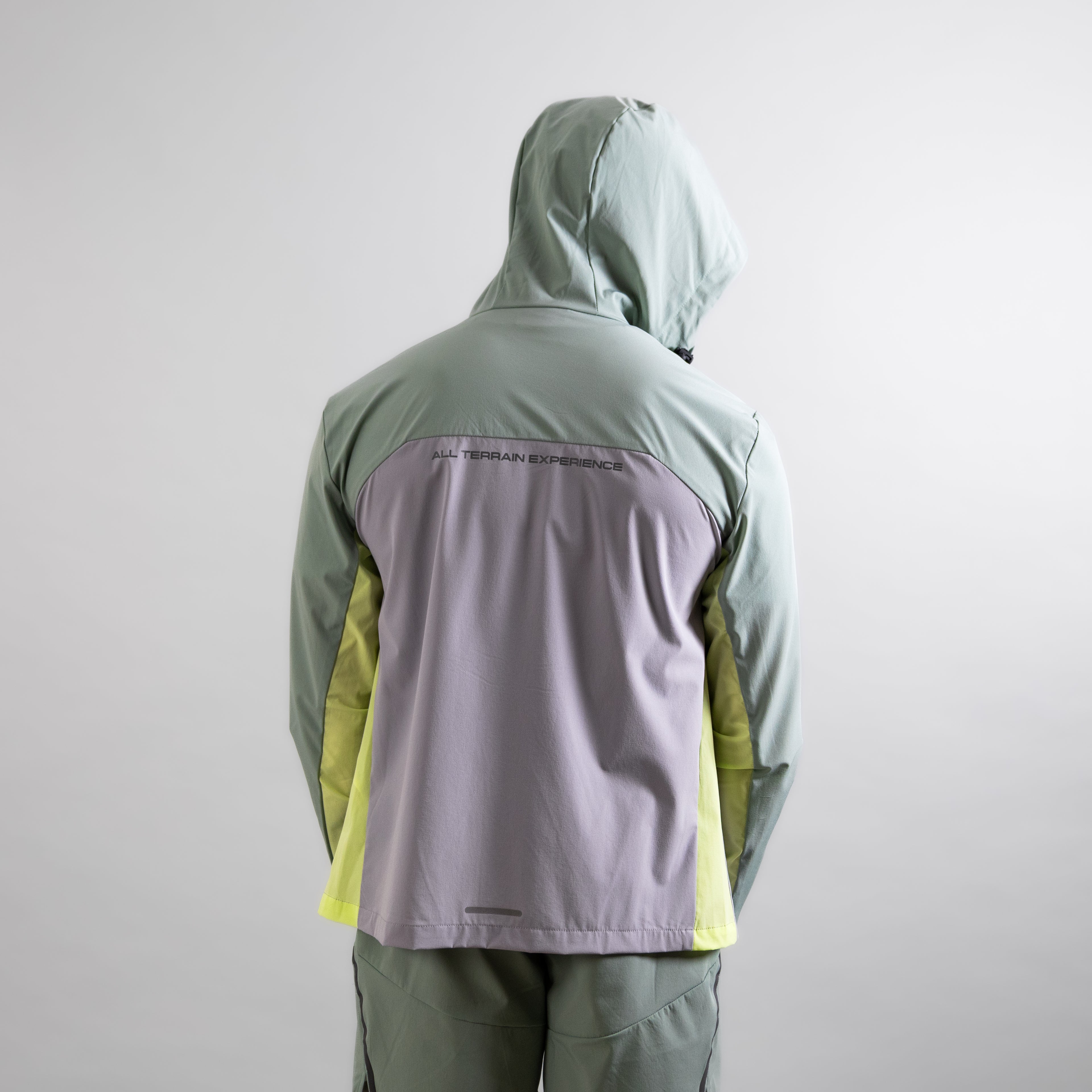Horizon Track Jacket - Green/Grey