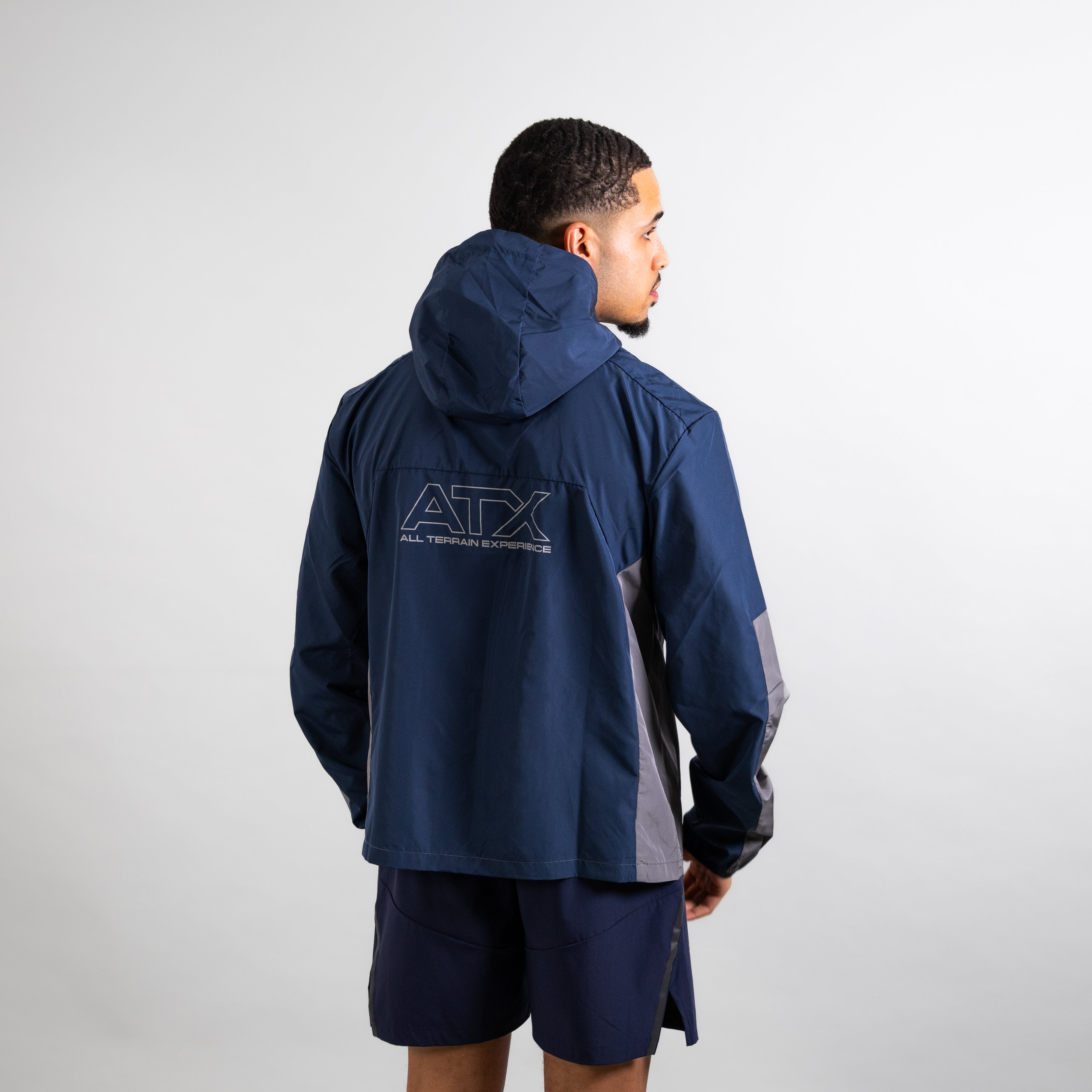 Boulder Track Jacket - Navy/Dark Grey – All Terrain Experience