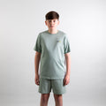 Juniors Granite T-Shirt - Green/Grey