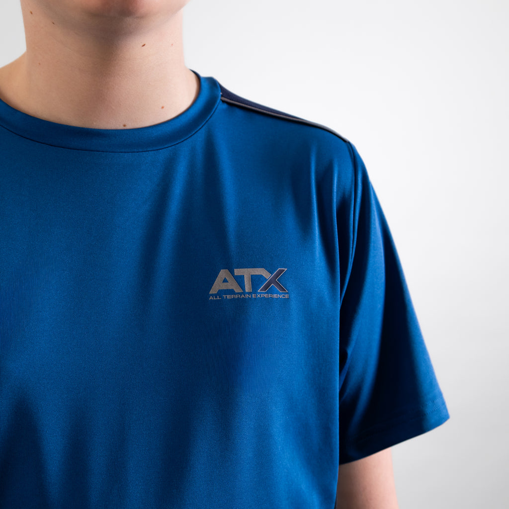 Juniors Cascade T-Shirt / Shorts Set - Dark Blue/Navy