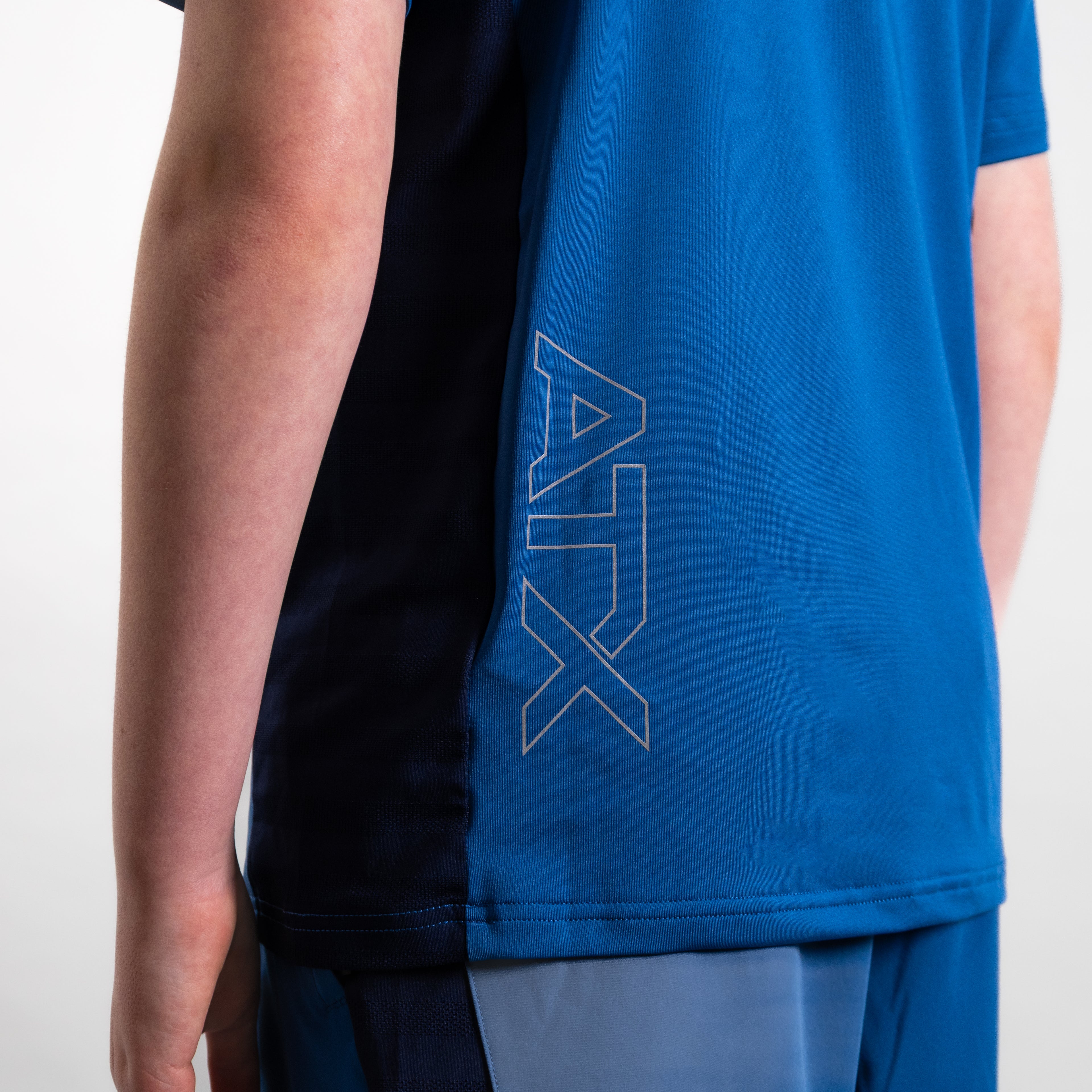 Juniors Cascade T-Shirt / Shorts Set - Dark Blue/Navy