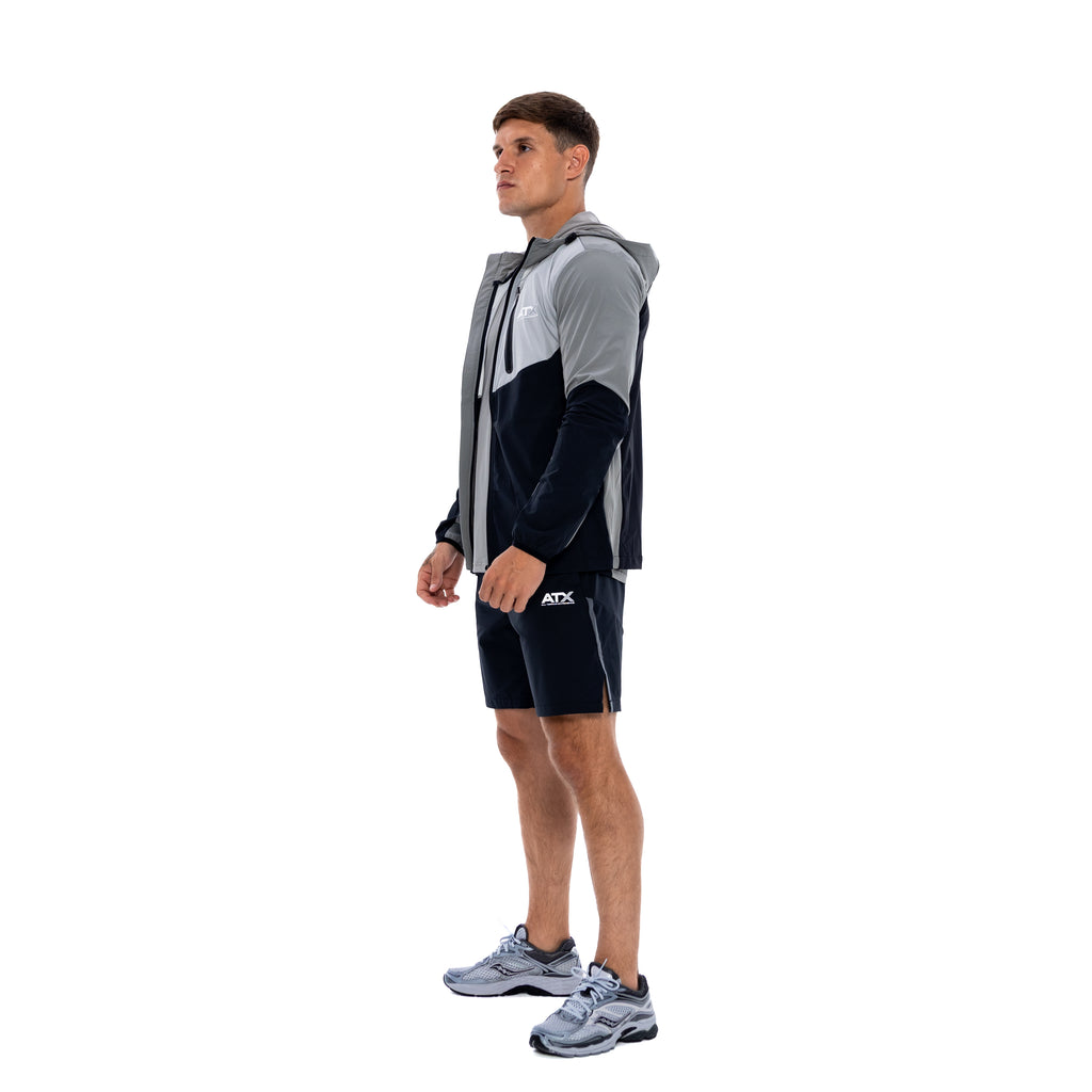 Traverse Track Top - Grey/Black