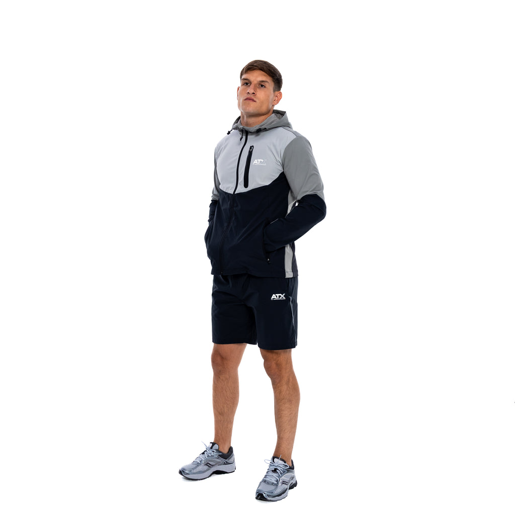 Traverse Track Top - Grey/Black