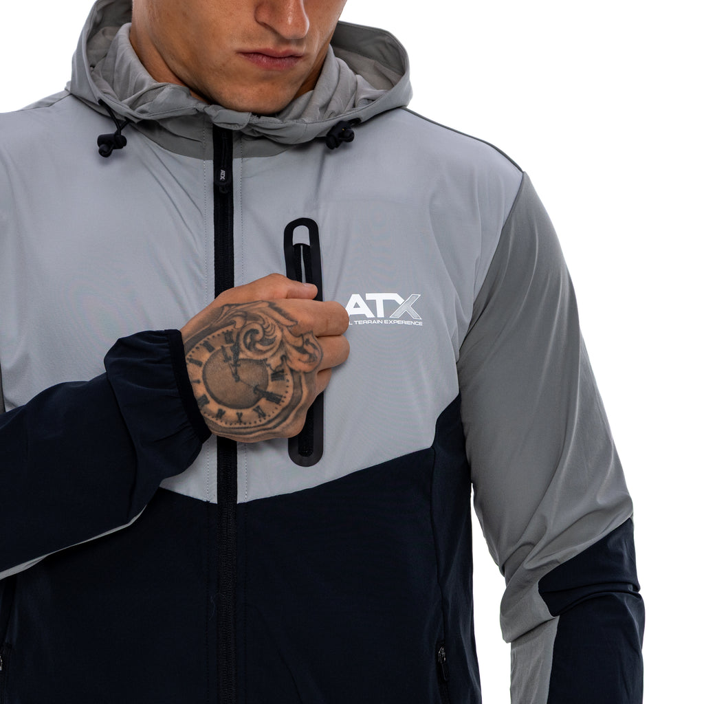 Traverse Track Top - Grey/Black