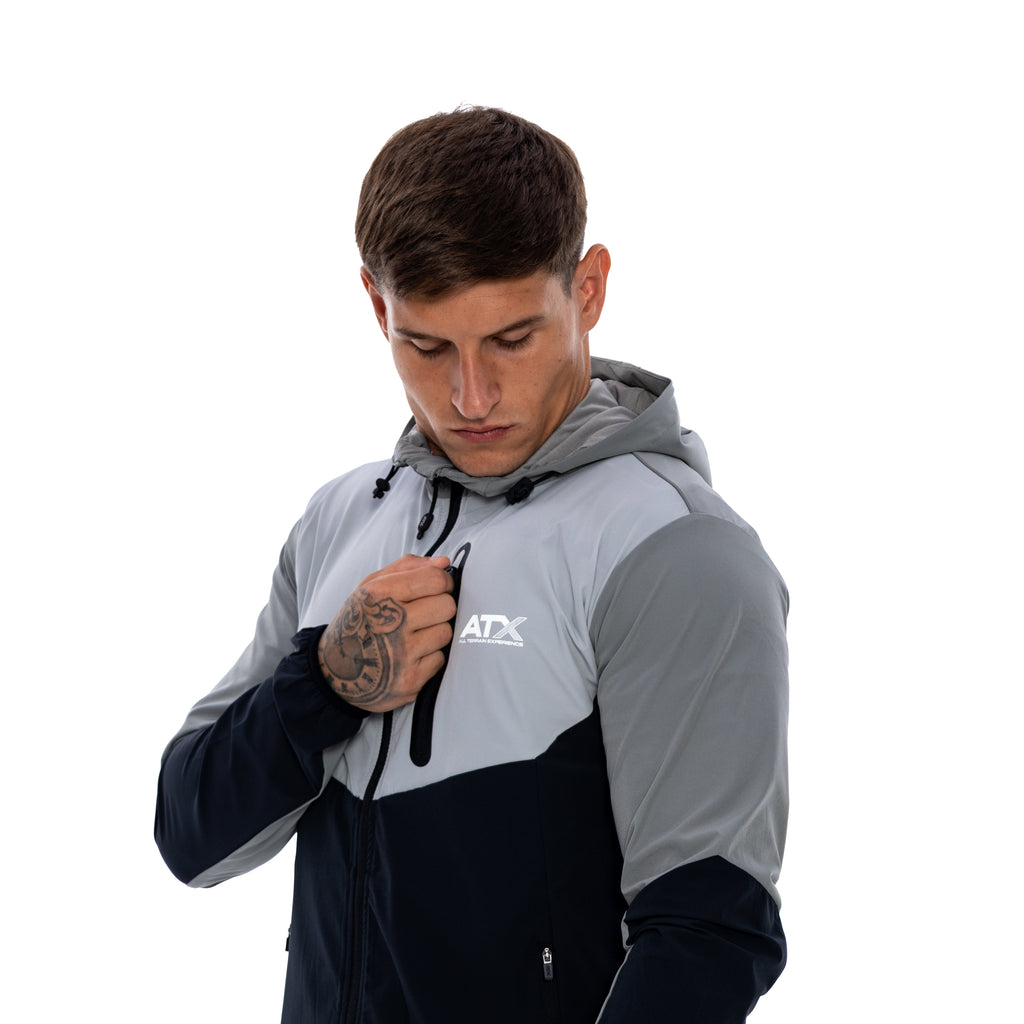 Traverse Track Top - Grey/Black