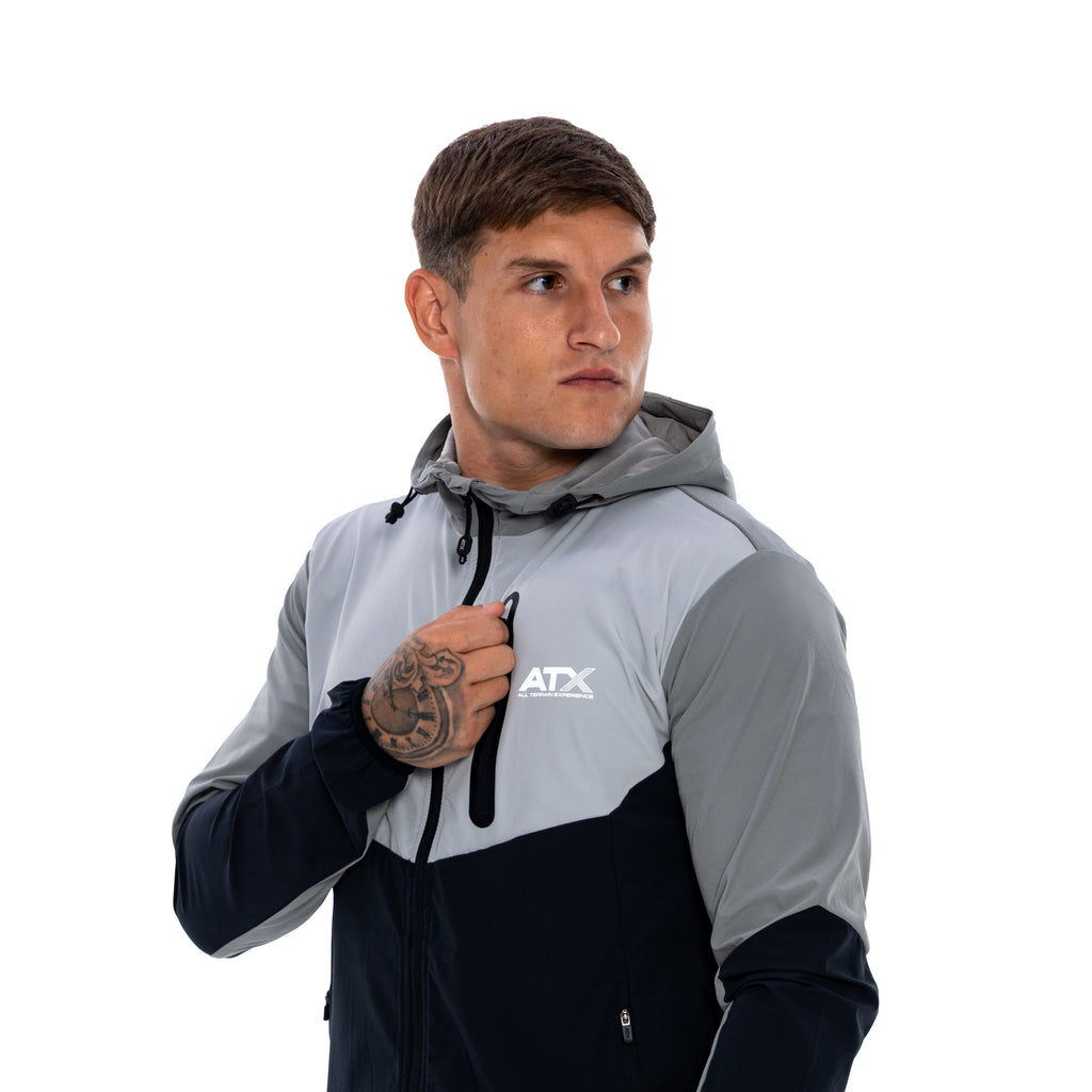Traverse Track Top - Grey/Black