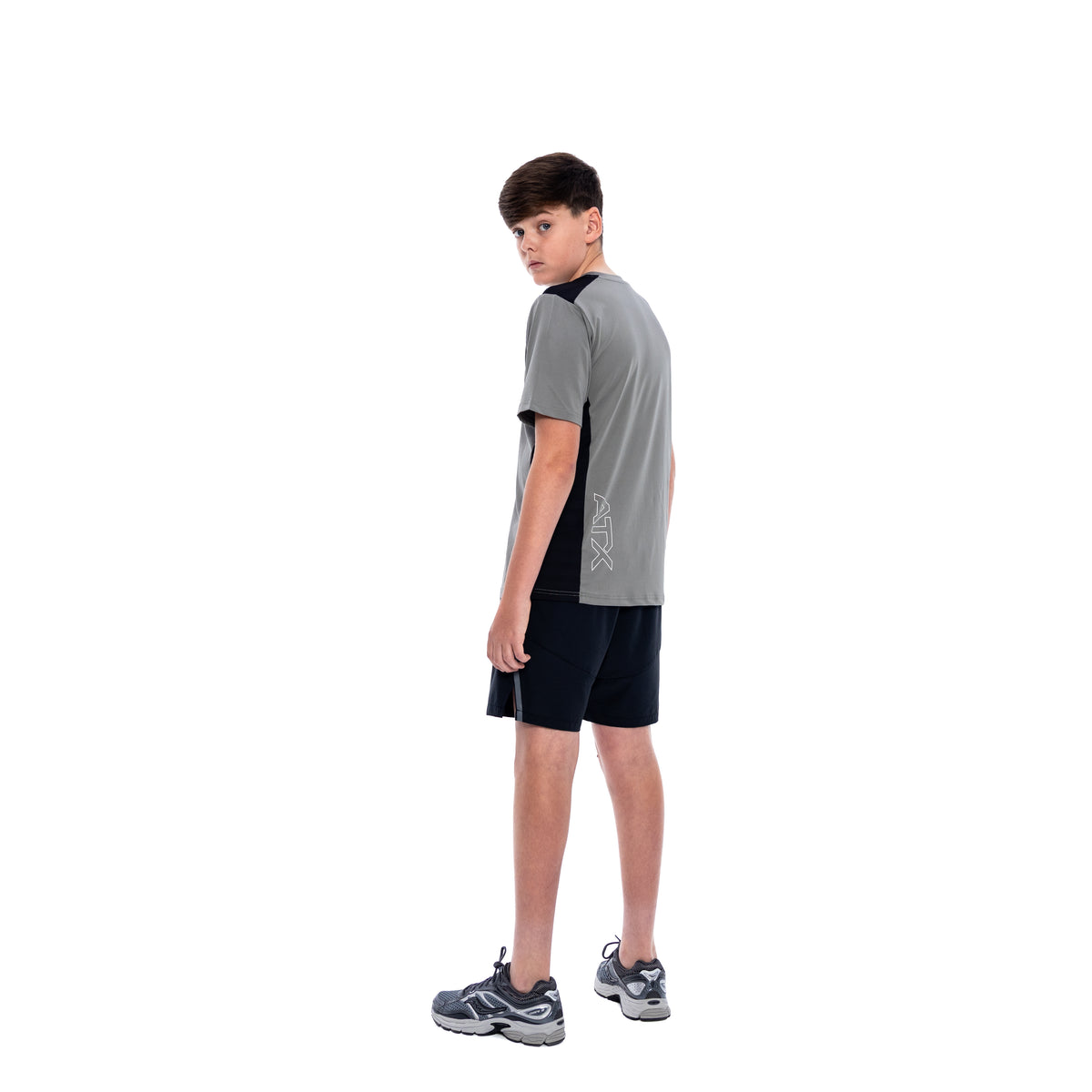 Juniors Cascade T-Shirt - Grey/Black