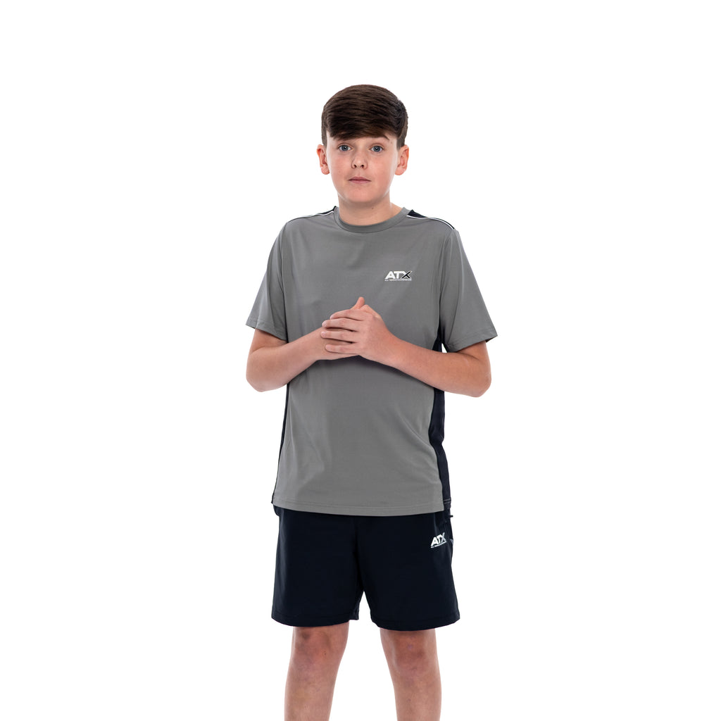 Juniors Cascade T-Shirt - Grey/Black