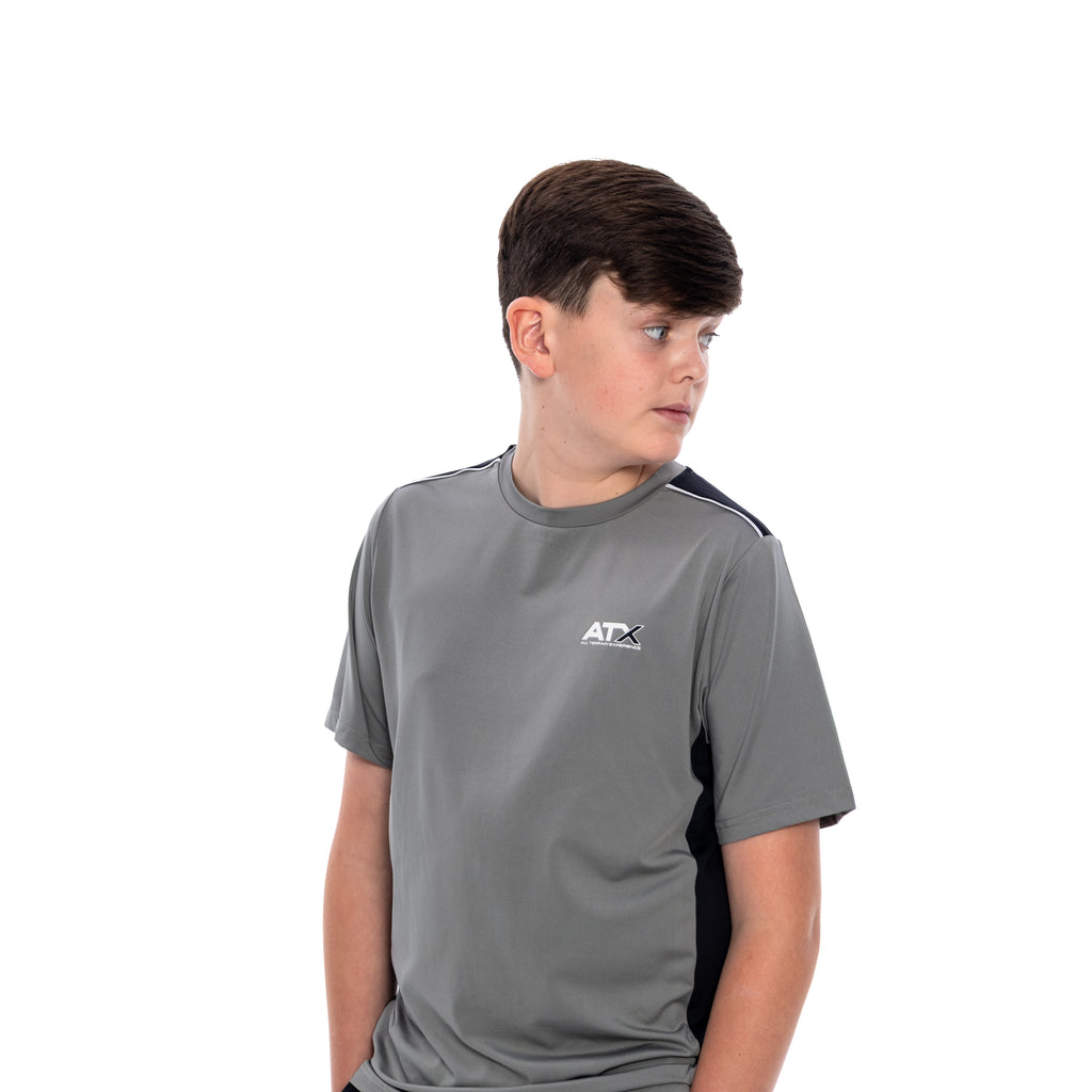 Juniors Cascade T-Shirt - Grey/Black