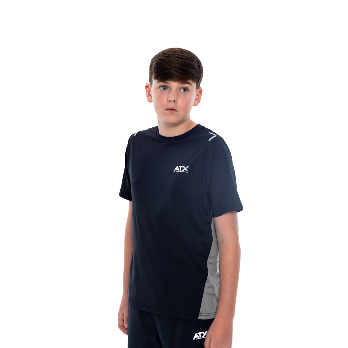 Juniors Granite T-Shirt - Black/Grey