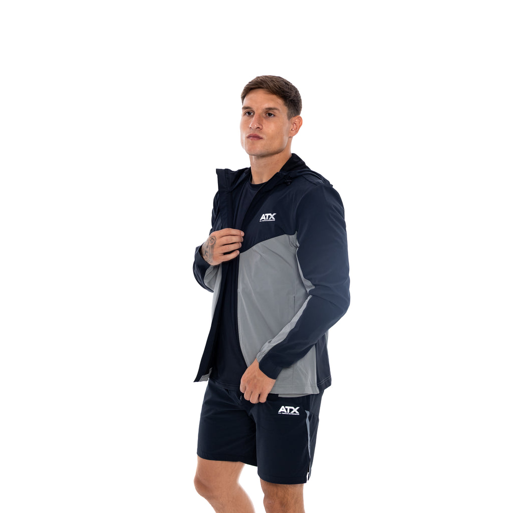 Traverse Track Top - Dark Grey/Navy