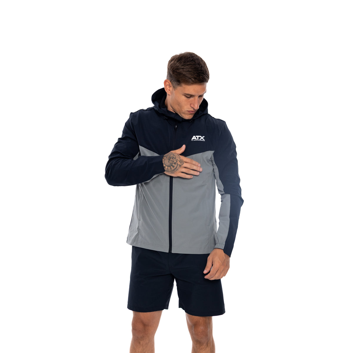 Horizon Track Top - Black/Grey