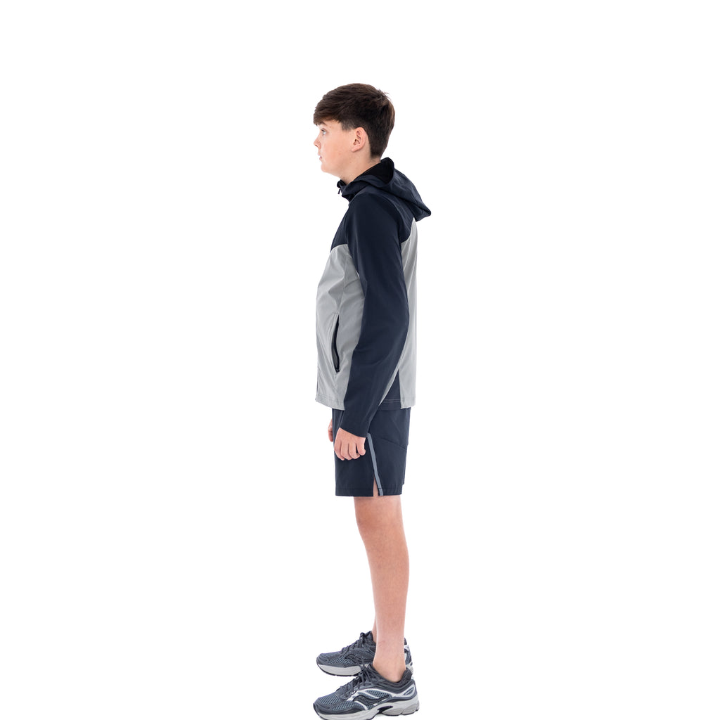 Juniors Horizon Tracksuit - Black/Grey