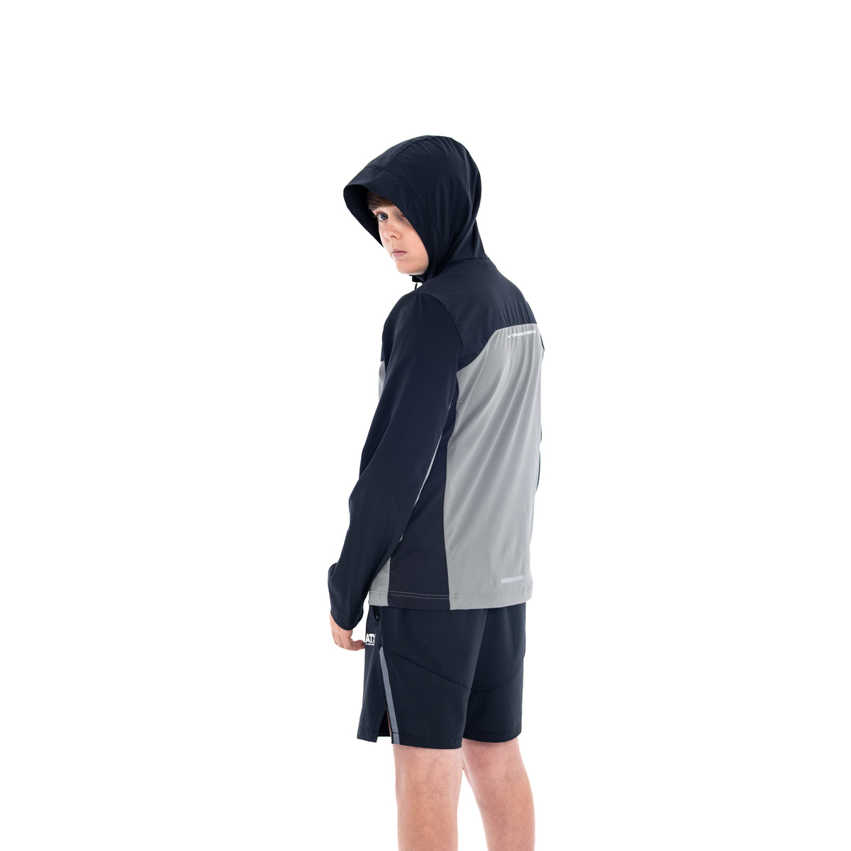 Juniors Horizon Tracksuit - Black/Grey