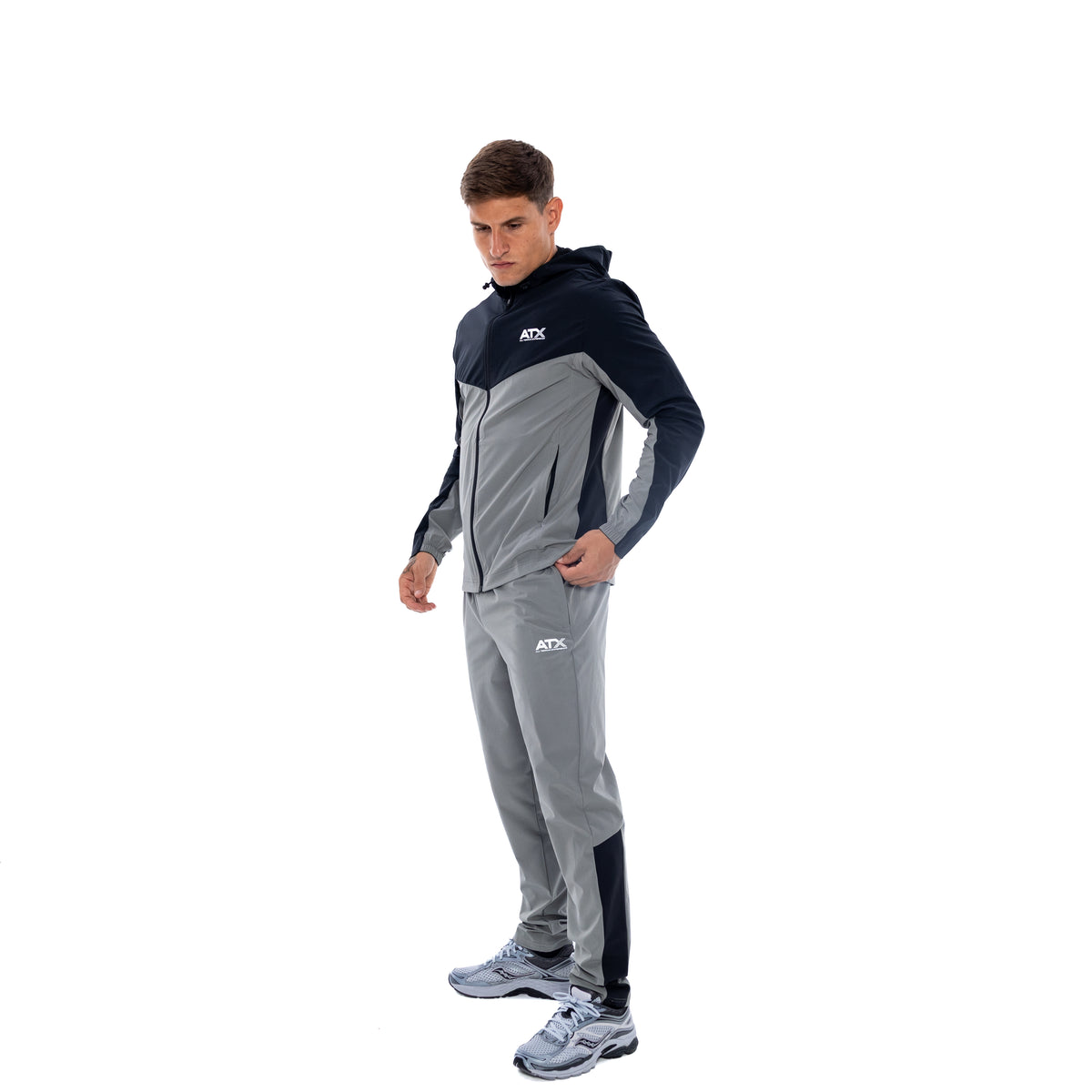 Horizon Track Top - Black/Grey