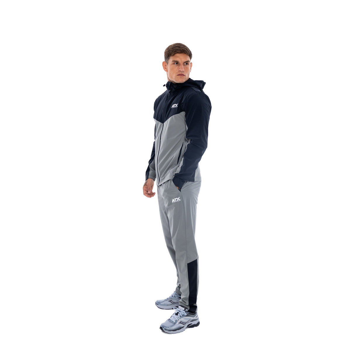 Horizon Track Top - Black/Grey