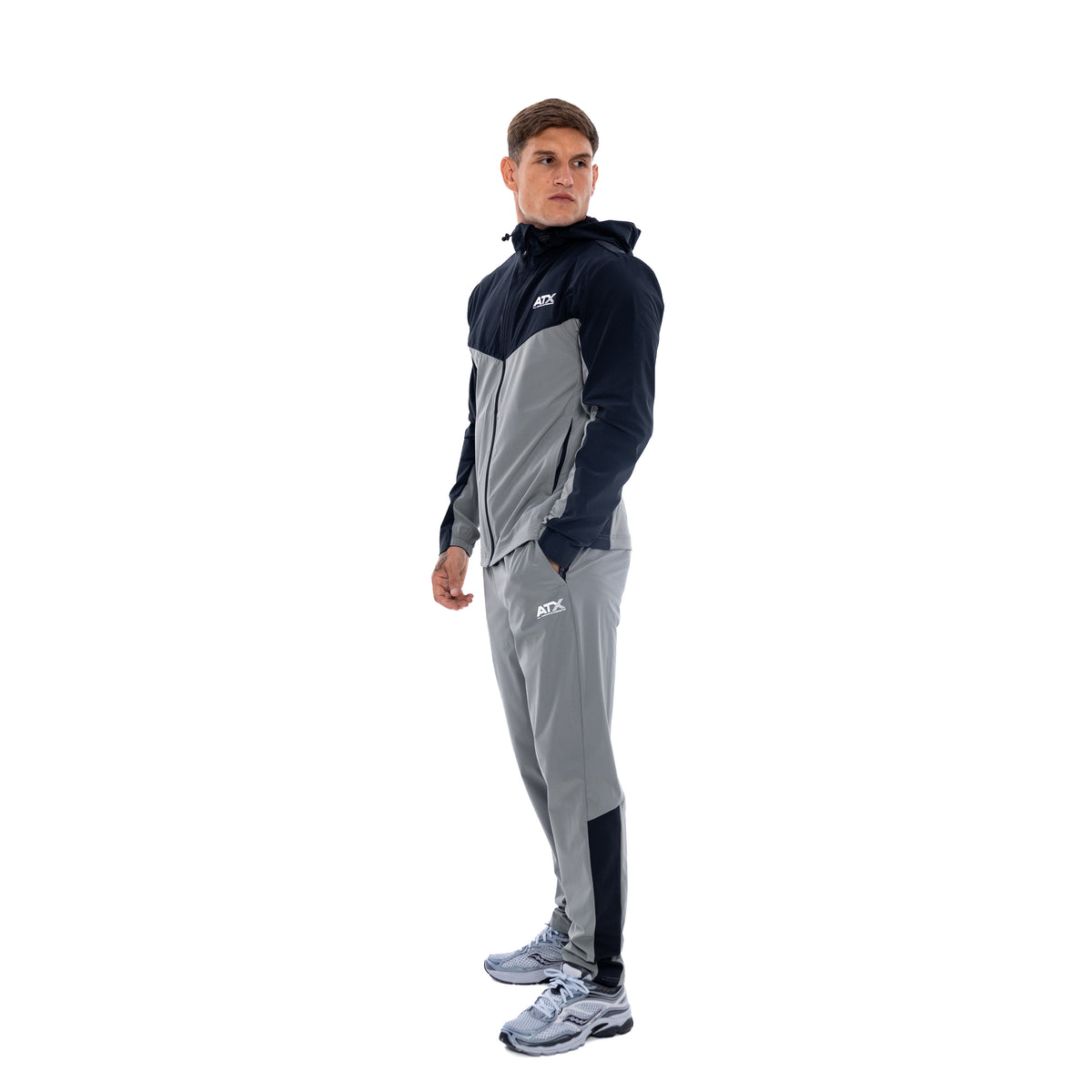 Horizon Track Top - Black/Grey