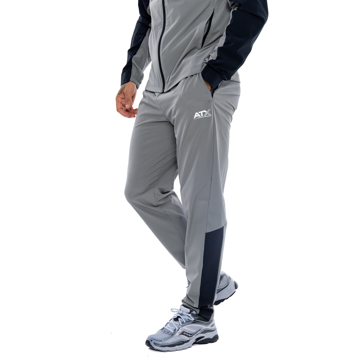 Horizon Track Pant - Grey/Black