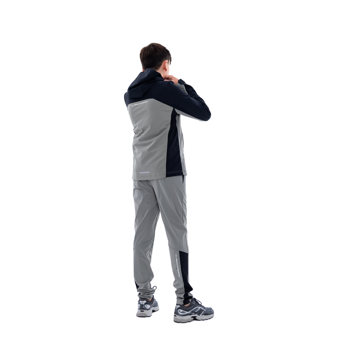 Juniors Horizon Tracksuit - Black/Grey