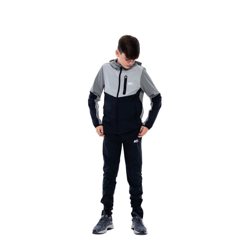 Juniors Traverse Tracksuit - Grey/Black