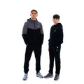 Tundra FZ Hoodie - Black/Dark Grey