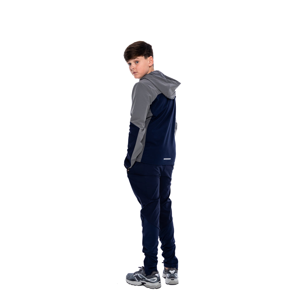 Juniors Traverse Tracksuit - Dark Grey/Navy
