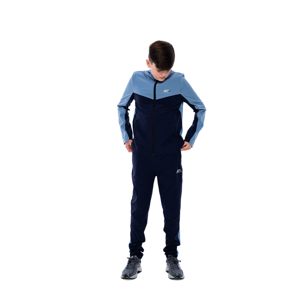 Juniors Horizon Tracksuit - Blue/Navy