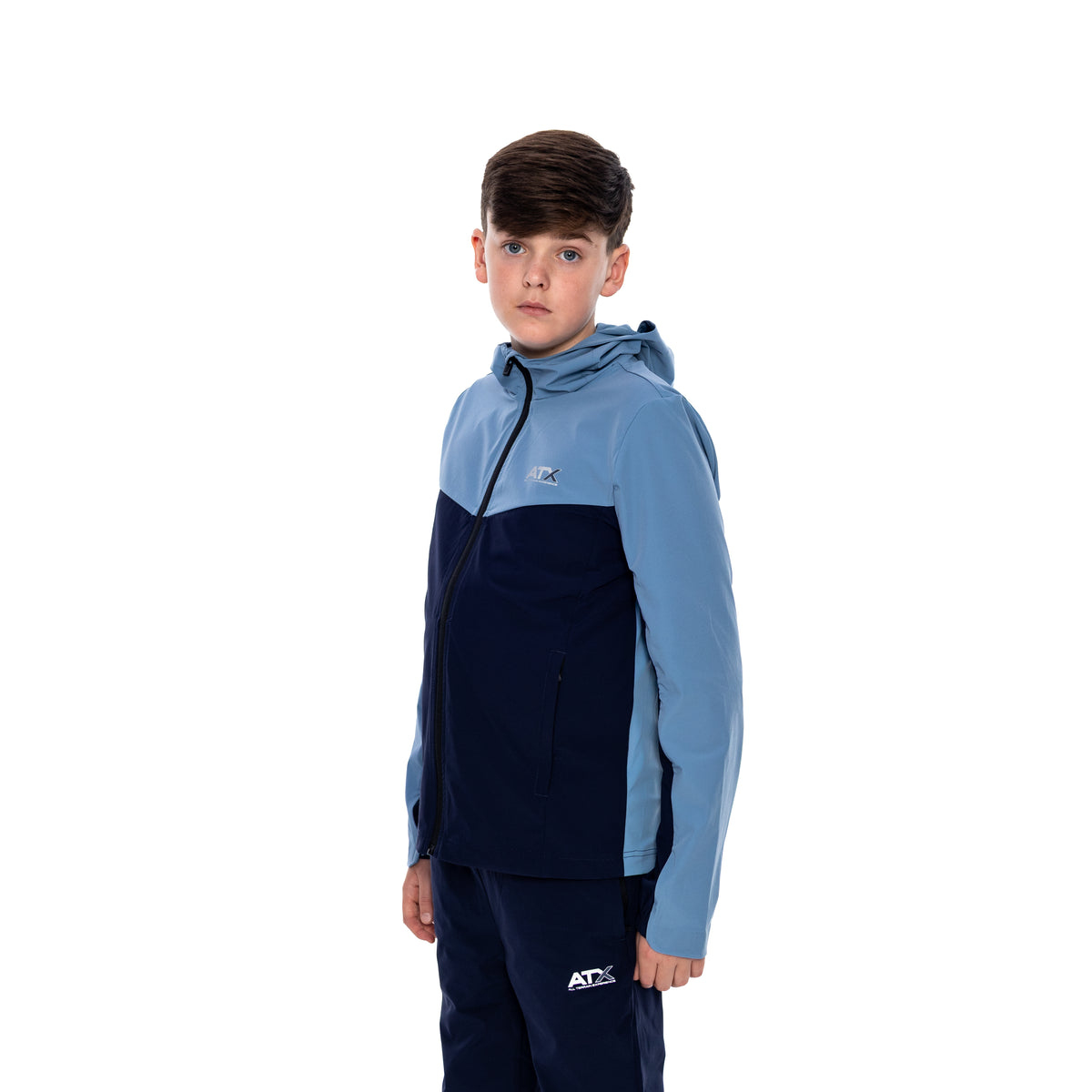 Juniors Horizon Tracksuit - Blue/Navy