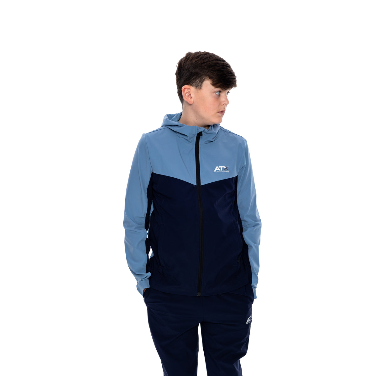 Juniors Horizon Tracksuit - Blue/Navy