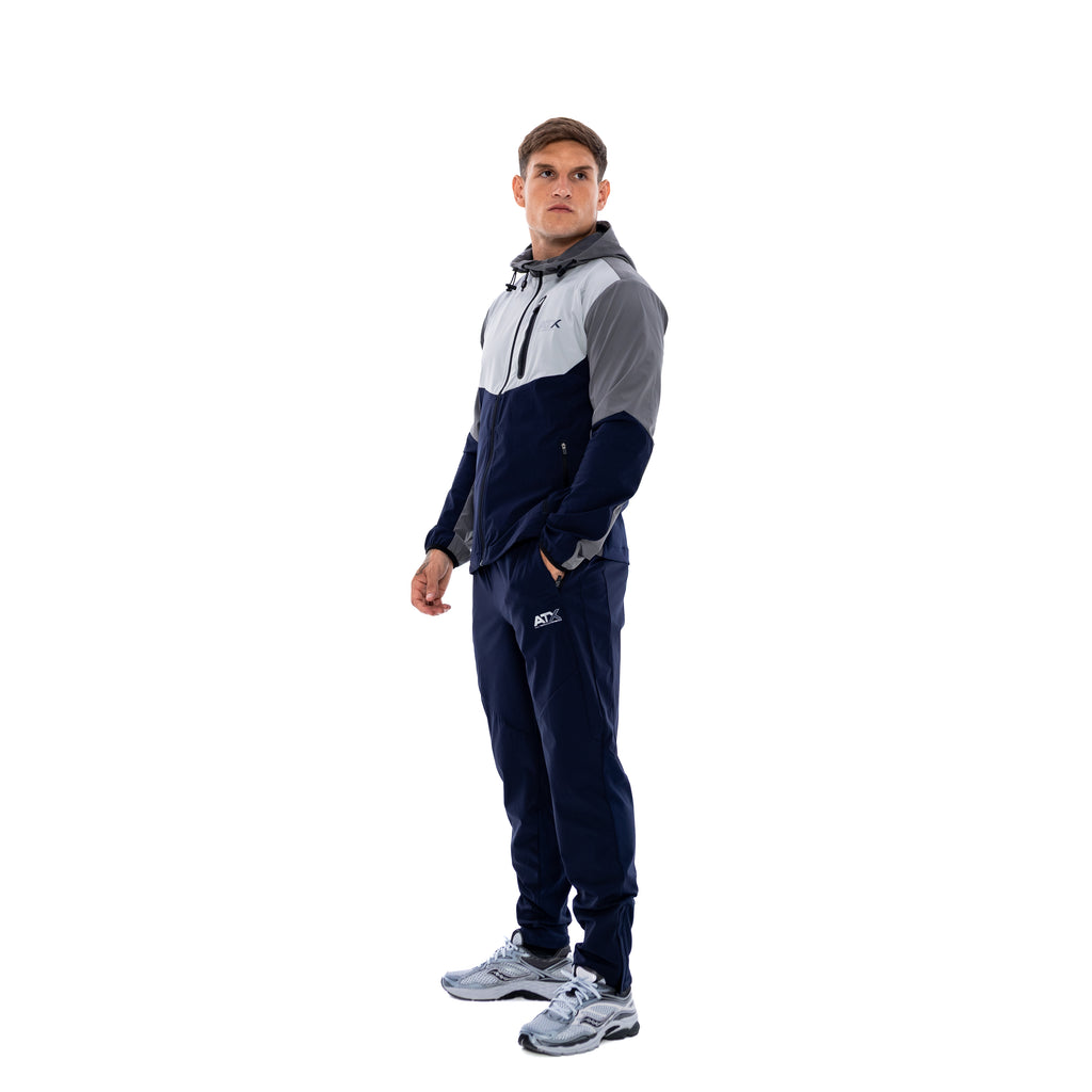 Traverse Track Top - Dark Grey/Navy