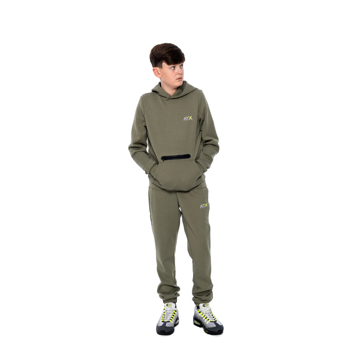 Juniors Tundra OH Hoodie - Khaki Green