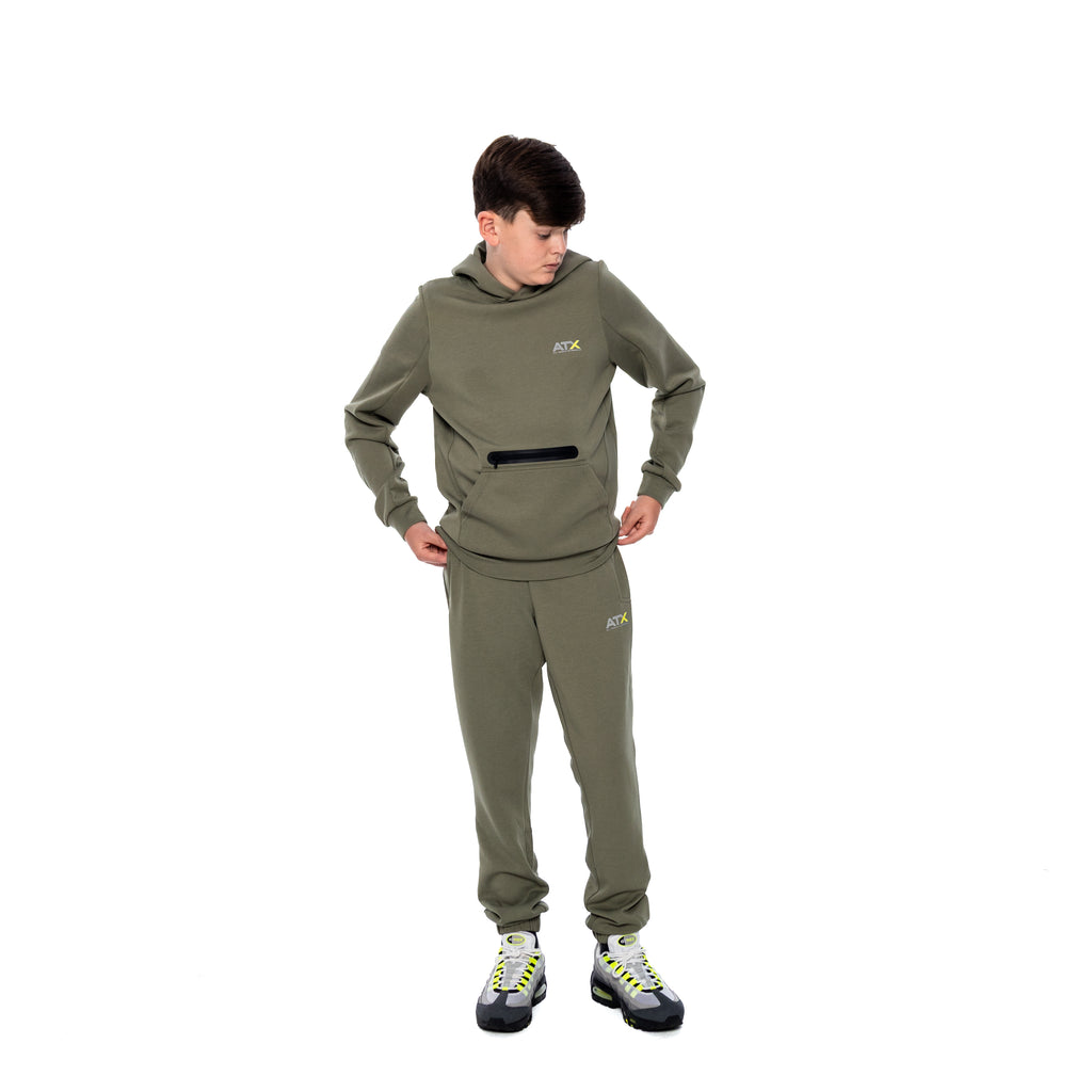 Juniors Tundra OH Hoodie - Khaki Green
