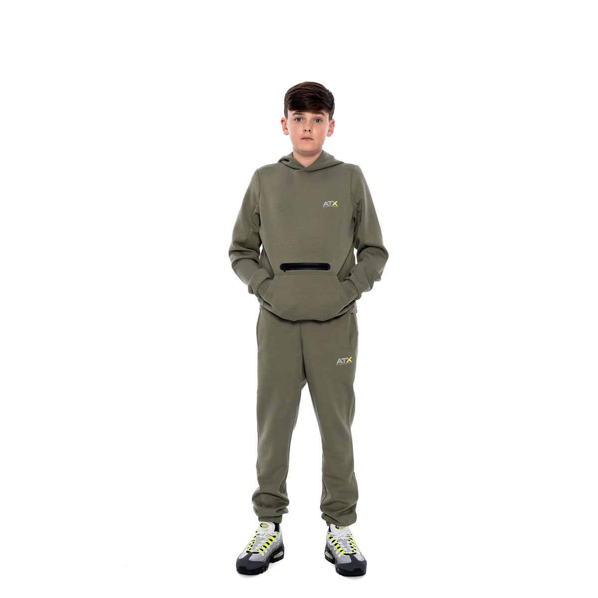 Juniors Tundra OH Hoodie - Khaki Green