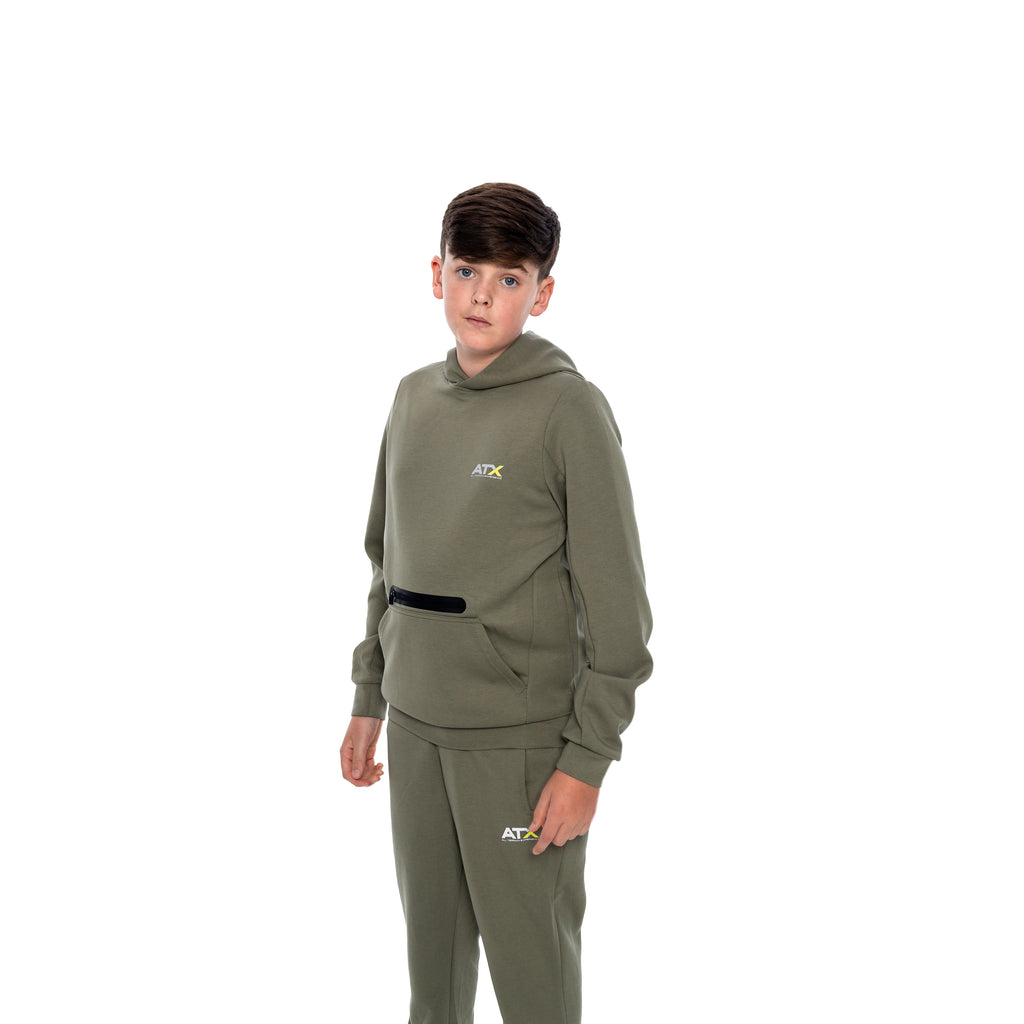 Juniors Tundra OH Hoodie - Khaki Green