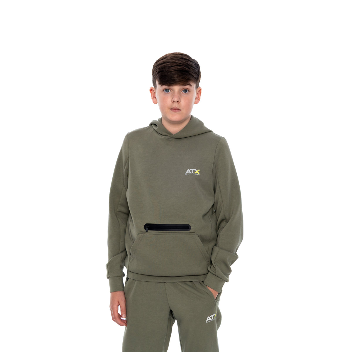 Juniors Tundra OH Hoodie - Khaki Green