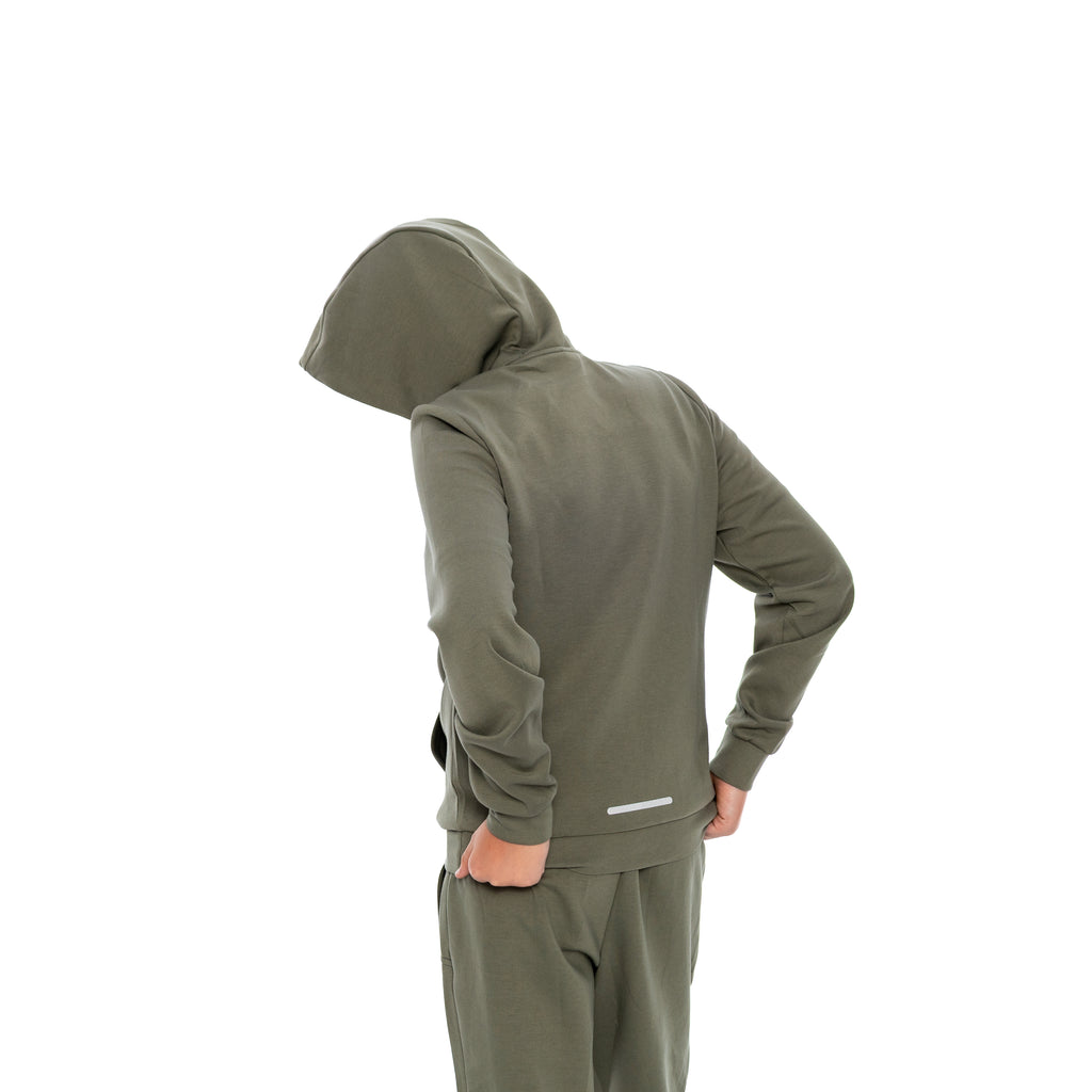 Juniors Tundra OH Hoodie - Khaki Green