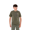 Juniors Alpine T-Shirt - Khaki Green/Grey