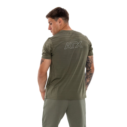 Alpine T-Shirt - Khaki Green/Grey