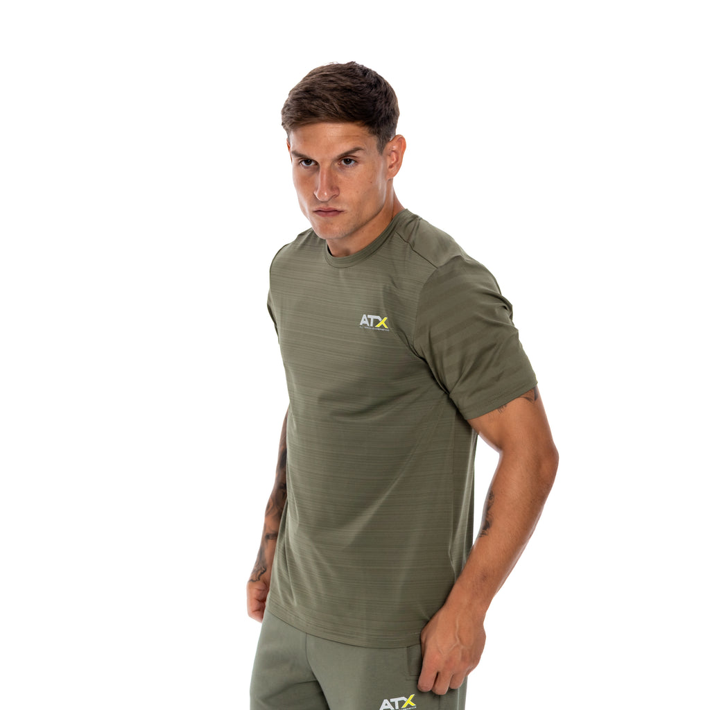 Alpine T-Shirt - Khaki Green/Grey