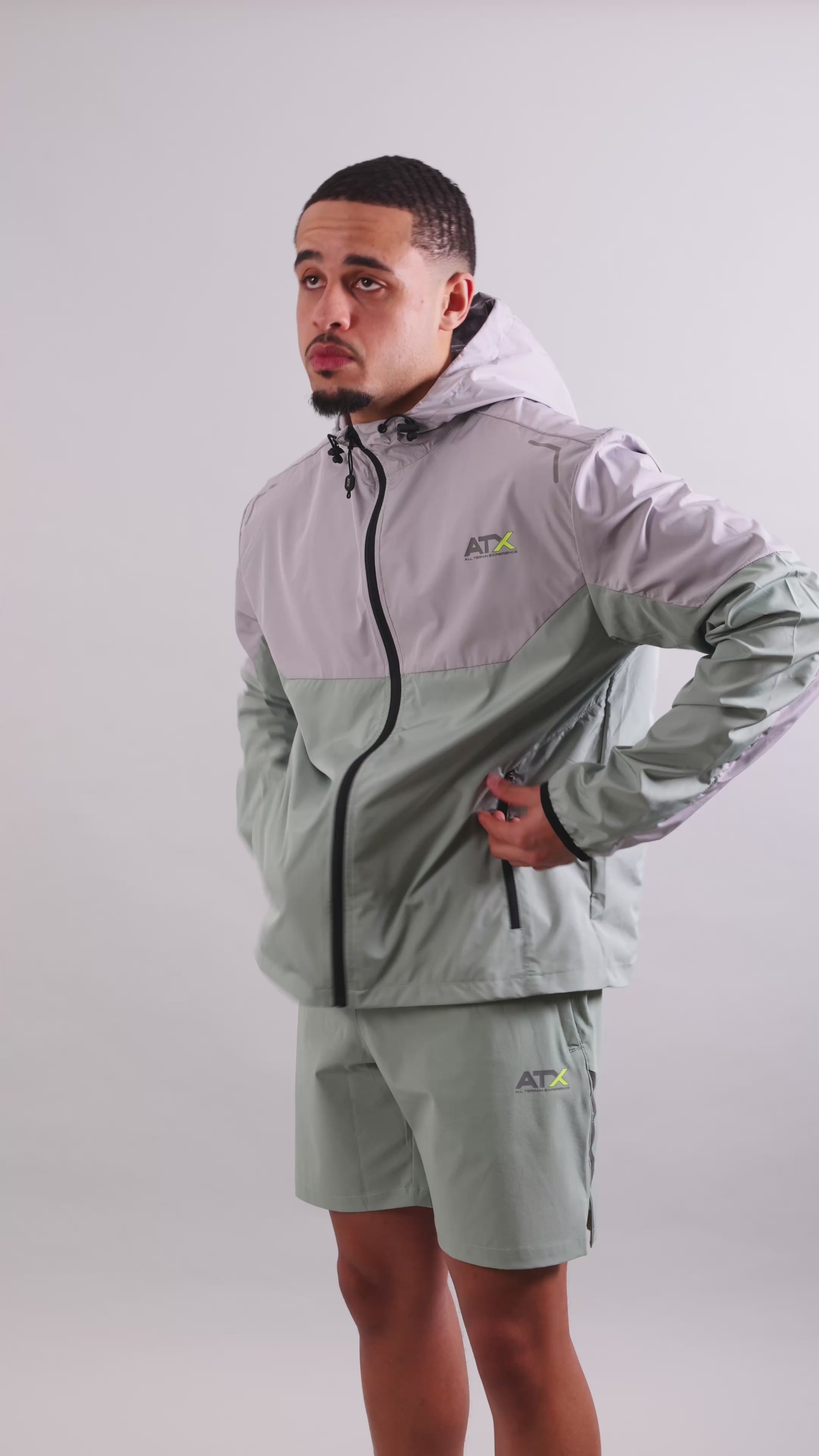 Boulder Tri-Set - Green/Grey